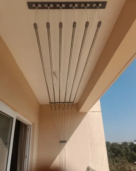 Ceiling Cloth Hangers installation photo 2