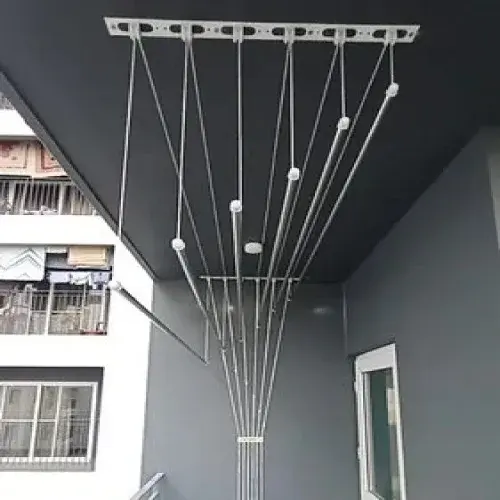 Ceiling Cloth Hangers installation photo 3
